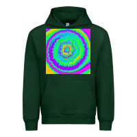 Forest Green tye die pattern Urban Hoodie - RanaPortraitStore