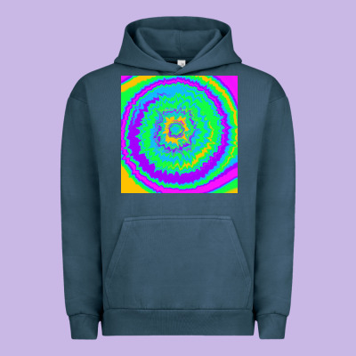Tye Die Pattern Urban Hoodie Designed By Ranaportraitstore
