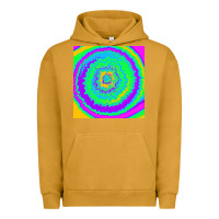 Pigment Peanut Butter tye die pattern Urban Hoodie - RanaPortraitStore