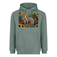 Sage Western Wolves Heavyweight Hoodie - Jasminsmagicworld