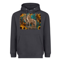 Smoke Western Wolves Heavyweight Hoodie - Jasminsmagicworld