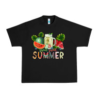 Black summer Urban Heavy Tee - CowhideDigitalArt