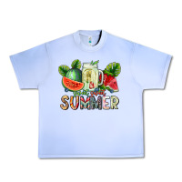 Grape Ice summer Urban Heavy Tee - CowhideDigitalArt