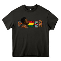 Asphalt Power Juneteenth Heavy Core Tee - FaDigitalArtStudio