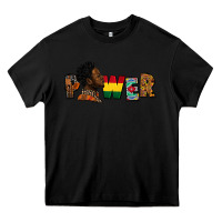 Black Power Juneteenth Heavy Core Tee - FaDigitalArtStudio