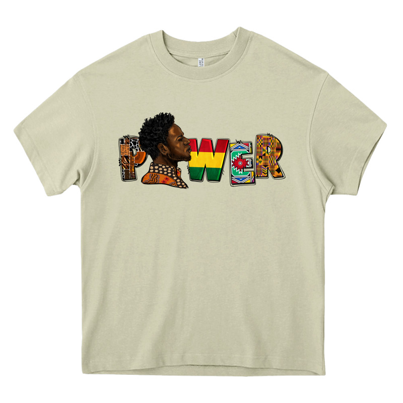 Power Juneteenth Heavy Core Tee by FaDigitalArtStudio | Teevron