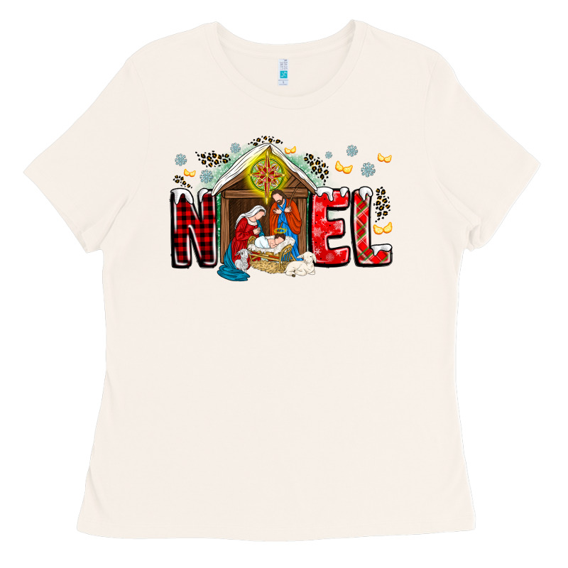 Noel Ladies Tee by CowhideDigitalArt | Teevron