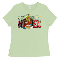 Matcha Noel Ladies Tee - CowhideDigitalArt