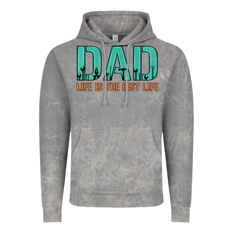 Dad Life Is The Best Life Vintage Hoodie by Artiststas | Teevron