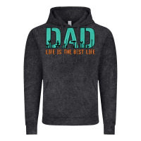 Vintage Black dad life is the best life Vintage Hoodie - Artiststas