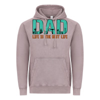 Vintage Zinc dad life is the best life Vintage Hoodie - Artiststas