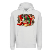 Dove Grey christmas joy coffee Premium Hoodie - BarkalooDesign
