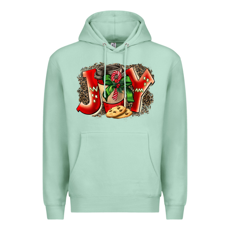Christmas Joy Coffee Premium Hoodie by BarkalooDesign | Teevron
