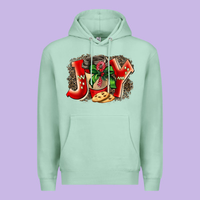 Christmas Joy Coffee Premium Hoodie Designed By Barkaloodesign