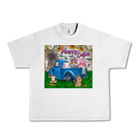 Lunar Rock happy easter truck Urban Heavy Tee - CowhideDigitalArt