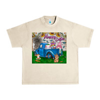 Sandshell happy easter truck Urban Heavy Tee - CowhideDigitalArt