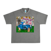 Tornado happy easter truck Urban Heavy Tee - CowhideDigitalArt