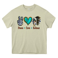 Mossy Peace Love Indians Heavy Core Tee - Jasminsmagicworld