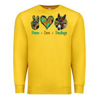 Lemon Peace Love Donkeys Premium Sweatshirt - Jasminsmagicworld