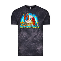 Cloud Black Love Came Down Vintage Tee - CowhideDigitalArt