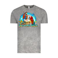 Cloud Rock Love Came Down Vintage Tee - CowhideDigitalArt