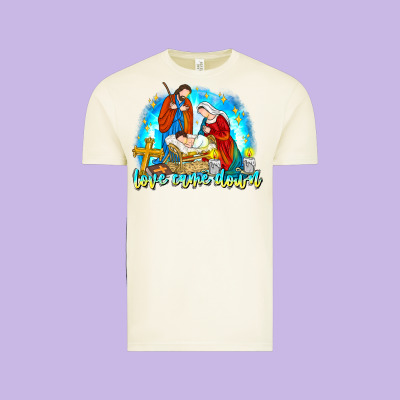 Love Came Down Vintage Tee Designed By Cowhidedigitalart