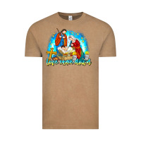 Vintage Coffee Love Came Down Vintage Tee - CowhideDigitalArt