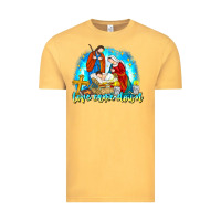 Vintage Mustard Love Came Down Vintage Tee - CowhideDigitalArt