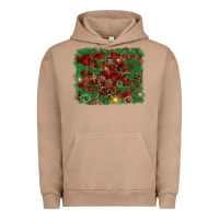 Pigment Burro christmas background Urban Hoodie - RanaPortraitStore