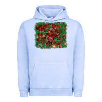 Pigment Grape Ice christmas background Urban Hoodie - RanaPortraitStore