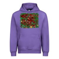 Tulip christmas background Urban Hoodie - RanaPortraitStore