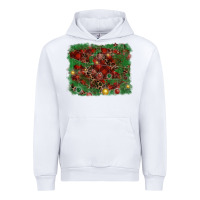White christmas background Urban Hoodie - RanaPortraitStore