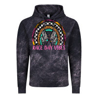 Cloud Black race day vibes rainbow Vintage Hoodie - Artiststas