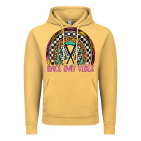 Vintage Mustard race day vibes rainbow Vintage Hoodie - Artiststas