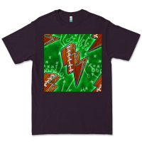 Plum american football thunder Premium Tee - BundleAndBundleShop