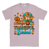Lilac Grateful Thankful Blessed Thanksgiving Cold Drink Classic Tee - FaDigitalArtStudio