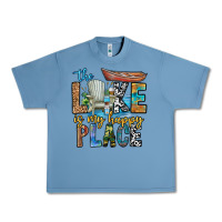 The Lakes My Happy Place Urban Heavy Tee | Teevron