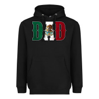 Black Mexican Flag Dad Heavyweight Hoodie - Jasminsmagicworld