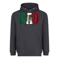 Smoke Mexican Flag Dad Heavyweight Hoodie - Jasminsmagicworld