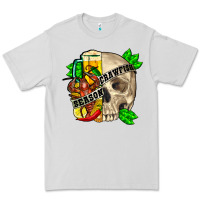 Dove Grey skull crawfish season Premium Tee - FaDigitalArtStudio