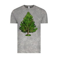 Cloud Rock White Pine Tree Illustrations Vintage Tee - LillyAllenDesigns