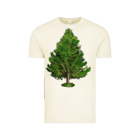 Vintage Arctic White Pine Tree Illustrations Vintage Tee - LillyAllenDesigns