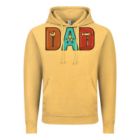 Vintage Mustard dad Vintage Hoodie - Artiststas