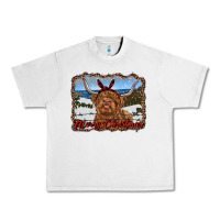 Lunar Rock merry christmas highland cow with farm Urban Heavy Tee - RanaPortraitStore