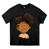 Black black girl Heavy Core Tee - FaDigitalArtStudio