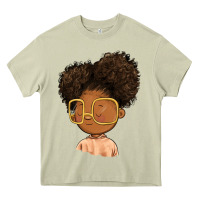 Mossy black girl Heavy Core Tee - FaDigitalArtStudio