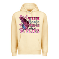 Pina Colada with brave wings she flies Premium Hoodie - BarkalooDesign