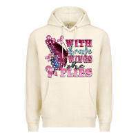Tofu with brave wings she flies Premium Hoodie - BarkalooDesign