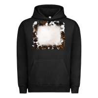 Pigment Black cowhide frames background Urban Hoodie - RanaPortraitStore