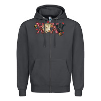 Smoke xoxo charolais and black angus Zipper Hoodie - RanaPortraitStore